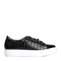 Starlily Sneakers Croco Svart