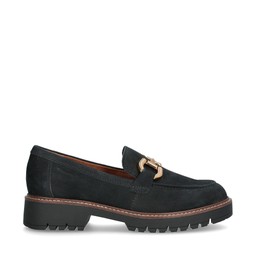Loafers Mocka Marinblå