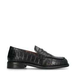 Linn Loafers Crocko Svart