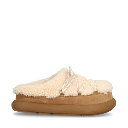 Monte Lace Slipper Nature Beige