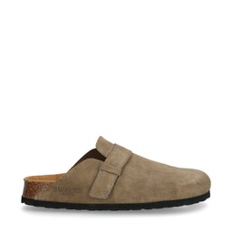 Anton Slip-in Sandaler Taupe