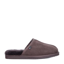 258-001 Tofflor Slip-On Mörkbrun