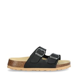 Kork Sandaler Jr. Svart