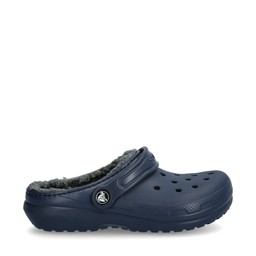 Classic Lined Tofflor Jr. Marinblå
