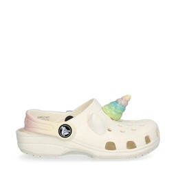 Classic Spikes Crocs Vit