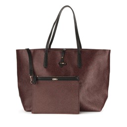 Shopper Väska Bordeaux