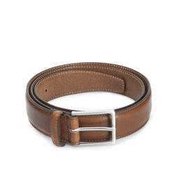 Cintura Skärp Silverspänne Brun