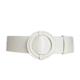 Wooler Midjebälte Croco Beige