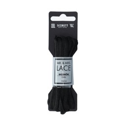 Skoband Oval Nylon Svart