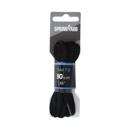 Skoband Oval Nylon Svart