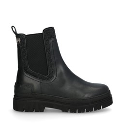 Felt Chelsea Boots Svart