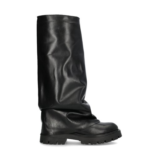 Davail Slouchy Stövlar Svart