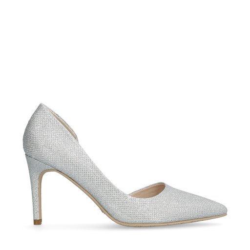 Elea Pumps Glitter Silver