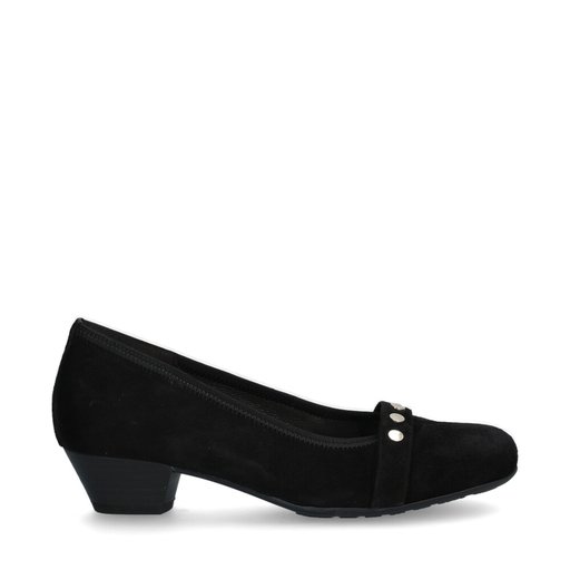 Pumps Låg Klack Svart
