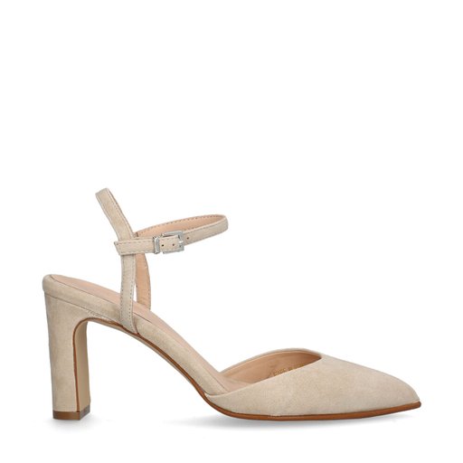 Villini Pump Slingback Beige