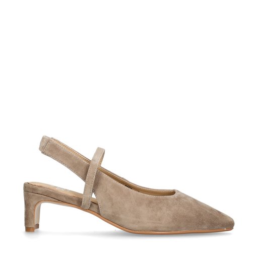 Tulipa Pumps Slingback Taupe