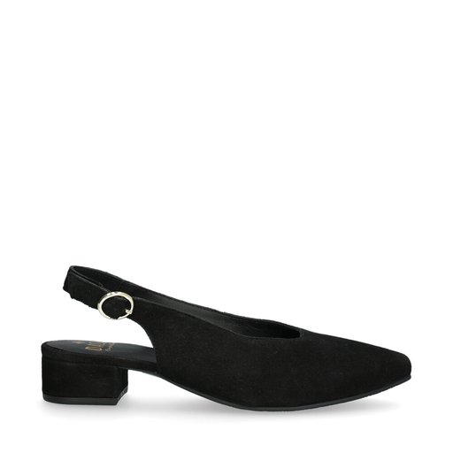 Boison Ballerina Slingback Svart
