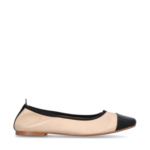 Amendola Ballerinor Plain Beige