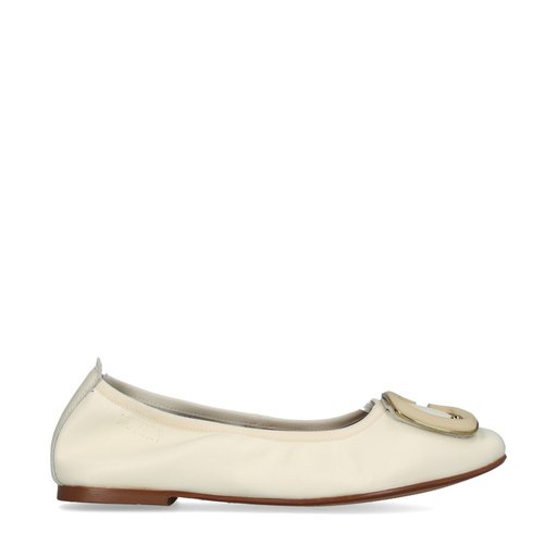 Amendola Ballerinaskor Vit