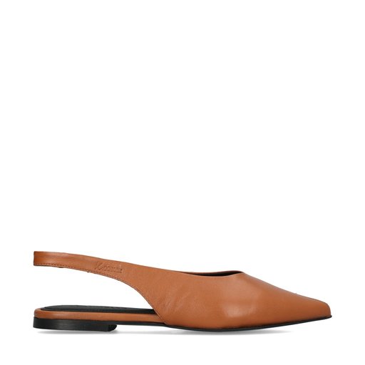 Paddington Ballerinaskor Cognac