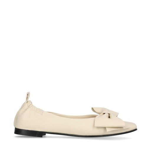 Chloe Tropez Ballerinaskor Beige
