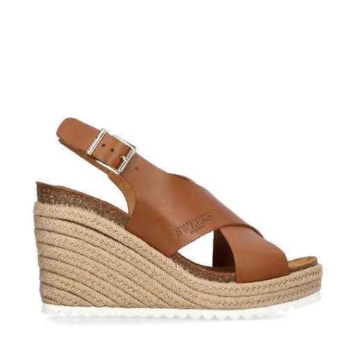 Olivia Sandaletter Kilklack Cognac