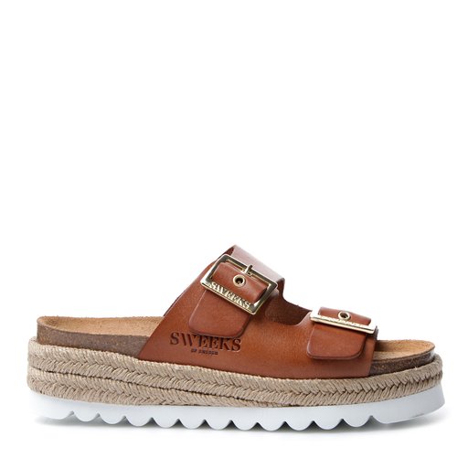 Sonja Sandaler Cognac