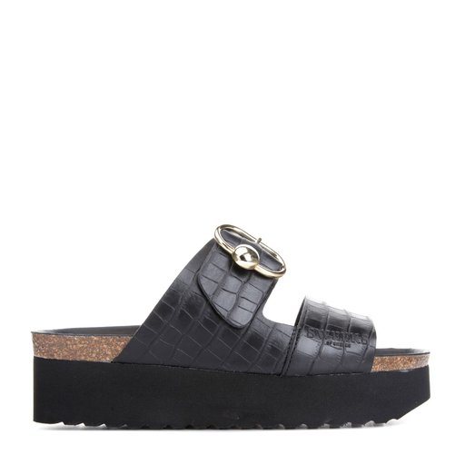 Hedda Sandaler Slip-in Svart