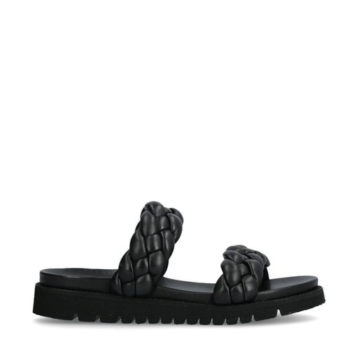 Coyo Sandaler Fläta Svart