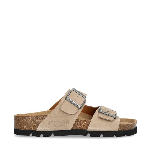 Iris Slip in Sandaler Taupe