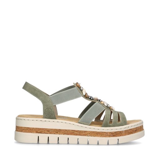 V4949-52 Sandaler Grön