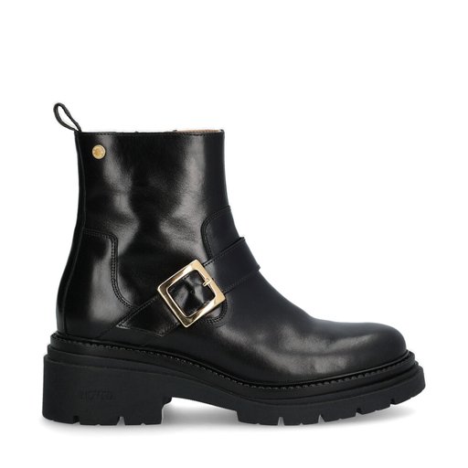 Savorini Boots Spänne Svart