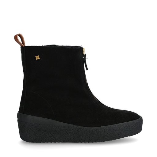 Ceder Boots Zip Svart