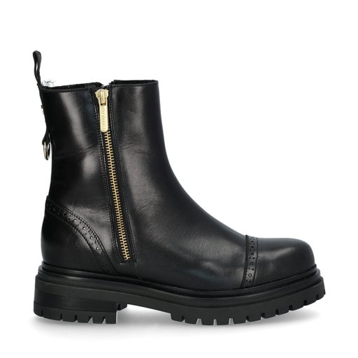 Ferentino Boots Fårskinn Svart