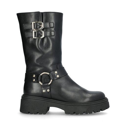 Biker Boots Svart