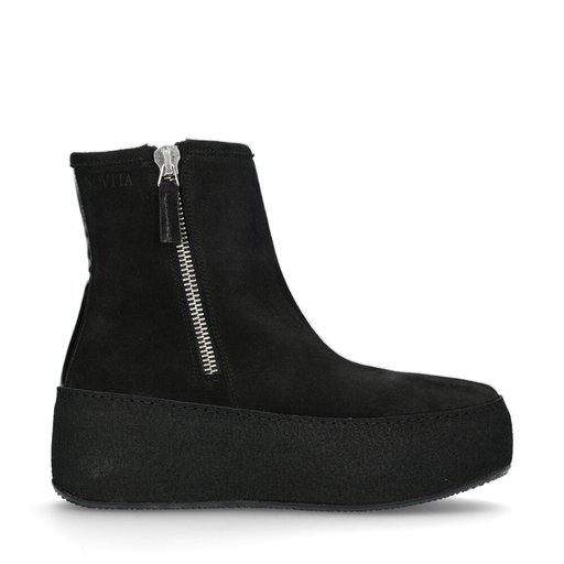 Cervinia Curlingboots Gold Svart