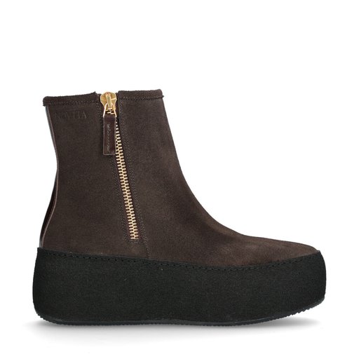 Cervinia Curlingboots Gold Brun