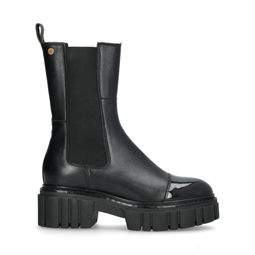 Longi chelseaboots Svart