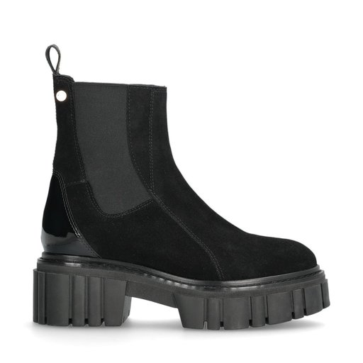 Longi Low chelseaboots Svart