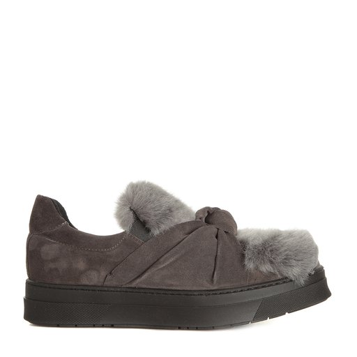 Broxton Fur Taupe