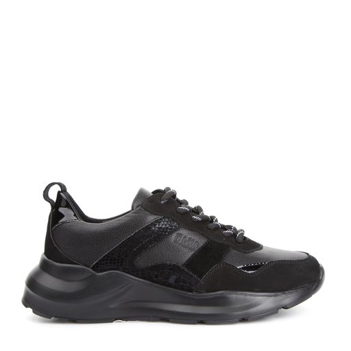 June Sneakers Chunky Svart