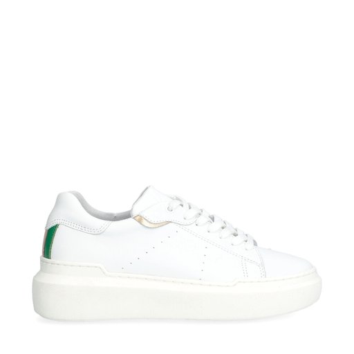 Colne Stripe Sneakers Vit