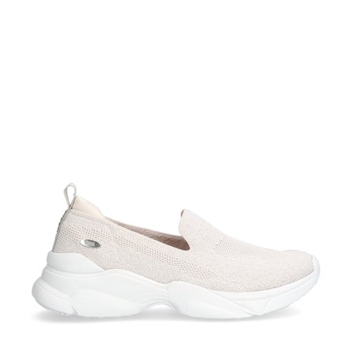 Alain Slip-On Sneakers Beige