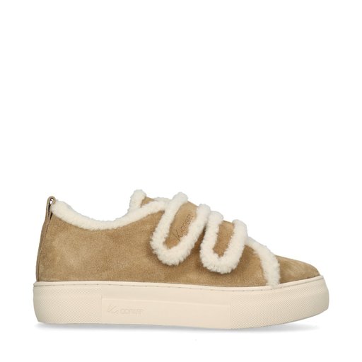Anaheim Teddy Sneakers Beige