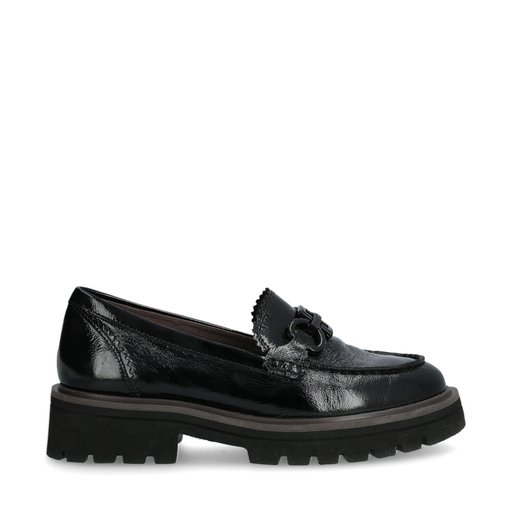Waka Naplak Loafers Svart