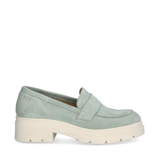 Clove Loafers Mocka Dov grön