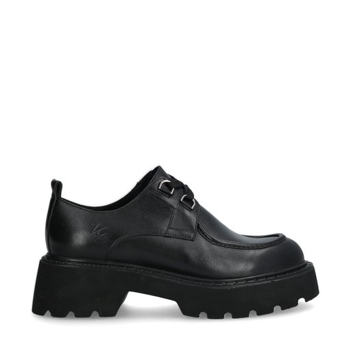 Dartmouth Loafers Lace-Up Svart