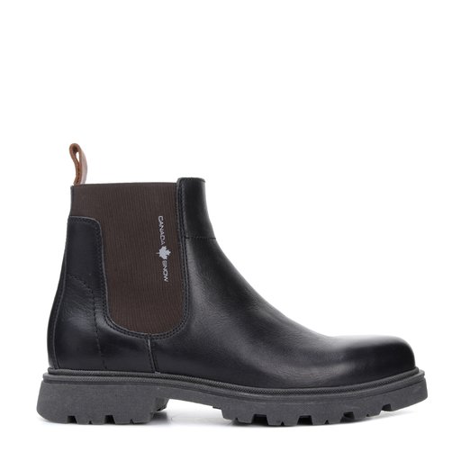 Mount Ayles Chelseaboots Svart