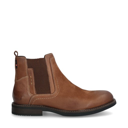 Allvis Chelsea Boots Cognac