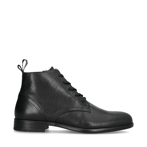 Covent Lace Up Kängor Svart